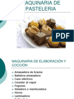 Maquinaria de Pasteleria