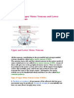 Lesions of Upper Motor Neurons and Lower Motor Neurons