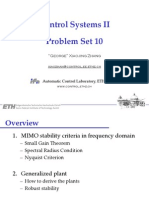 Control Systems II Problem Set 10: "George" Xiaojing Zhang