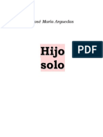 Arguedas, Jose Maria - Hijo Solo PDF