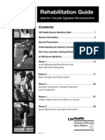 Acl Rehab Protocol