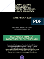 01 Powerpoint Agroforestry Untuk KKP 2009 - Bsu