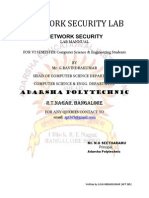 NetworkSecurity LABManual
