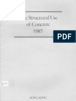 Code of Practice For Structural Use of Concrete - HK - 1987