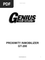 Inmobilizer Genius GT200