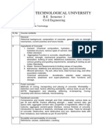 Gujarat Technological University: B.E Semester: 3 Civil Engineering