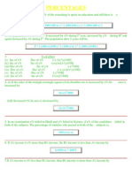 Percentages: Balance (100/ (100-x) ) (100/ (100-Y) ) (100/ (100-z) )