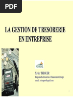 La Gestion de Tresorerie