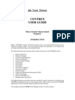 Centrex Manual