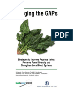 Bridging The GAPs: Strategies To Improve Produce Safety, Preserve Farm Diversity and Strengthen Local Food Systems