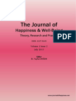 The Journal of Happiness & Well-Being