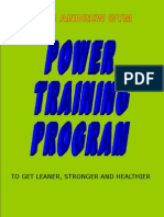 Andrew Gym Power Training Program