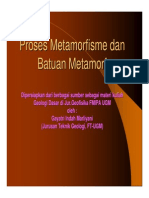 6 - Proses Metamorfisme Dan Batuan Metamorf