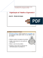 OTE II - Aula 06 - Estudo de Tempos