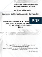 Implementación de Un Servidor/Firewall GNU/Linux en Un Entorno Escolar