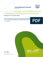 Code of Construction Practice Part B: Site Speci C Requirements - Hammersmith Pumping Station (Comparite Against 23 September 2013)