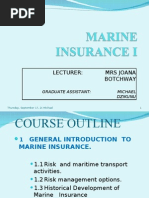 Marine Insurance