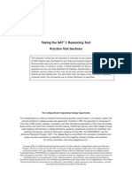 SAT 2003 - Official SAT Practice Test 2003-04 - No Key