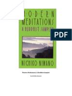 Modern Meditations: A Buddhist Sampler: by Nichiko Niwano