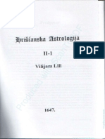 Hriscanska Astrologija II 1.deo