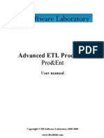 Advanced ETL Processor Professional User Manual