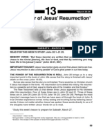 The Power of Jesus' Resurrection 20 - 26 Mar