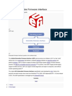 Unified Extensible Firmware Interface