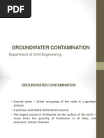 Groundwater Contamination