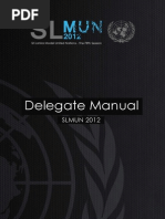 Delegate Manual SLMUN 2012