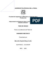 Dimensionamiento Distribucion de Vapor (Tesis)