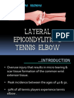 Lateral Epicondylitis