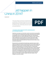 What Could Happen in China in 2014