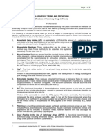 CAC/MISC 5-1993 Page 1 of 3: Glossary of Terms and Definitions (Residues of Veterinary Drugs in Foods)