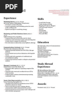 Shelly Maxwell Resume