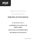 Libro Blanco de Terapia Ocupacional de La Cndeuto