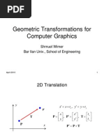 Geometric Transformations 1