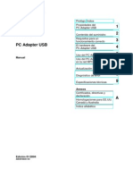 PC Adapter USB - Manual