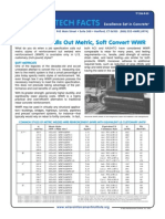 Welded Wire Reinforcement WWM WWR Common Sizes