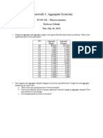 Homework: Aggregate Economy