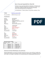 MAE130B: Intro To Viscous and Compressible Flows, Winter 2014