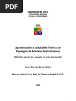 Modelo Teorico de Tipos de Hombres Maltratadores