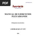 Quan Yin, Amorah - Manual de Ejercicios Pleyadianos