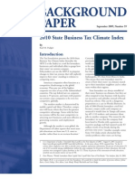 2010 State Business Tax Climate Index