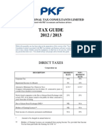 Tanzania Tax Guide 2012