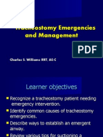 Tracheostomy Emergencies and Management