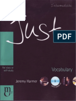 Just Vocabulary Intermediate Jerremy Harmer