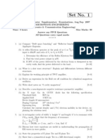 JNTU Old Question Papers 2007