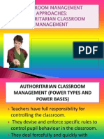 Authoritarian Classroom