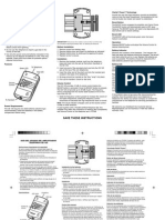 Save These Instructions: IMPORTANT: Disconnect The Modular Cord and Short Cord From The