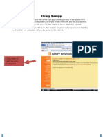 Using Xampp
